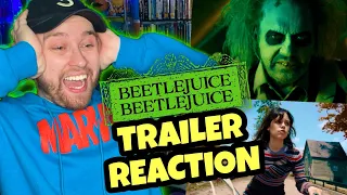 Beetlejuice Beetlejuice Teaser Trailer Reaction! (Beetlejuice 2)