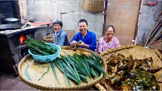 Secret Recipes with Palm Leaves & Bamboo Shells to Celebrate Traditional Festival