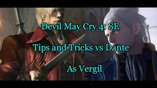 DMC4SE Vergil vs Dante tips & tricks