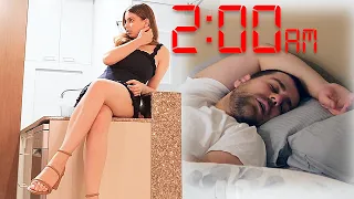 LATE NIGHT AFFAIR PRANK on Sleeping Fiancé!