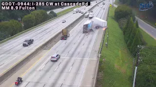 FULL VIDEO: Two Truck Drivers Killed In Accident In South Fulton, GA