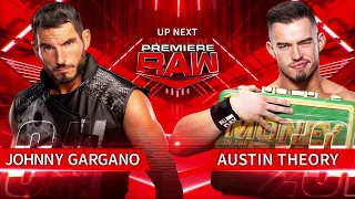 Johnny Gargano Vs Austin Theory - WWE Raw 10/10/2022 (En Español)