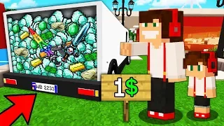 GPLAY KUPUJE CIĘŻARÓWKĘ PEŁNĄ PIENIĘDZY ZA 1 PLN W MINECRAFT?!