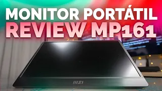 Monitor ultraportátil MSI PRO MP161 - Ideal para Steam Deck, Ally o Switch 🖥️