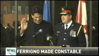 CHCH coverage-News at Noon - Lou Ferrigno Badge Ceremony