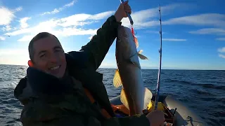 МОРСКАЯ РЫБАЛКА. БАРЕНЦЕВО МОРЕ. ТРЕСКА ВЕРНУЛАСЬ. "SEA FISHING. THE BARENTS SEA. THE COD IS BACK."