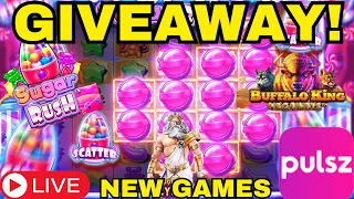 🔴 HUGE LIVE WITH HUGE GIVEAWAY at Pulsz Social Casino!