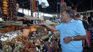 ВЛОГ. Прогулка по Еревану в вернисаж и центральный рынок