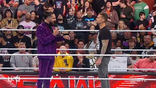 Seth Rollins confronts CM Punk - WWE RAW 12/11/2023