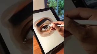 Eye drawing 👀 🤗 #shorts #short #shortvideo #procreate #art #drawing #artist #digitalart #easy