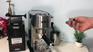 مشاكل ماكينة القهوة ديلونجي ديدكا Delonghi dedica EC680 EC685