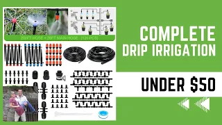 Greenhouse Micro Drip Irrigation System MIXC Complete Install #diy #how #howto