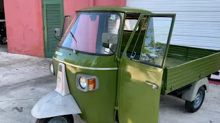 1978 Green piaggio Ape FOR SALE