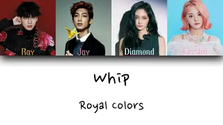 Royal Colors - Whip (KARD - Whip!) | Color Coded Han/Rom/Eng