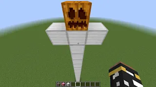 what if you create a TALL GOLEM in MINECRAFT