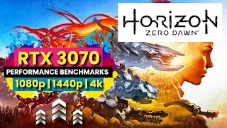 Horizon Zero Dawn RTX 3070 Benchmarks 1080 / 1440 / 4K [ASUS TUF GAMING RTX 3070 OC 8G]