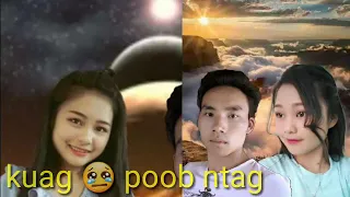 Kuag muag poob nthav