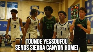 Tounde Yessoufou Sends Bryce James & Sierra Canyon Home On Last Second Shot!