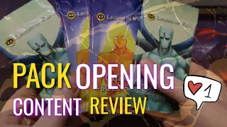 -[ PART 1 ]- @legionsofwill 2x Booster Pack Openings - FOIL LEGENDARY PULL✨ Homemade Indie TCG
