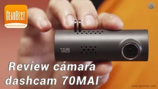 Review cámara dashcam 70MAI