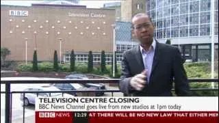 BBC News Channel - The last moments at BBC Television Centre