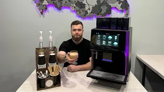 Обзор кофемашины Dr. Coffee Center! Варим эспрессо, американо, латте и моккачино