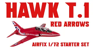 Airfix 2020 Red Arrows BAe Hawk 1/72 Starter Set review and build -  HD 1080p