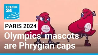 Phrygian caps will be the Paris 2024 Olympic and Paralympic Games mascots • FRANCE 24 English