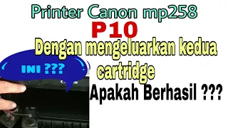 error p10 printer mp258