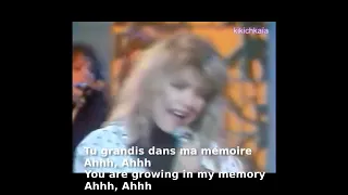 Babacar by France Gall LIVE MV (English & French Lyrics) [Anglais & Francais Paroles]