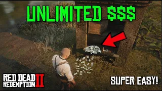 NEW UNLIMITED MONEY GLITCH ON RED DEAD REDEMPTION 2! (2023)