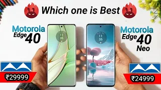 Motorola Edge 40 vs Motorola Edge 40 Neo - Full Comparison 🔥