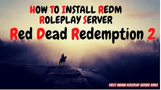 HOW TO INSTALL Red Dead Redemption 2 ROLE PLAY REDM SERVER #habibigaming #reddeadredemption2