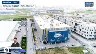 TEM-34'TE ZEMİNE BASAN 1.490 m² İÇİ YAPILI İŞ YERİ