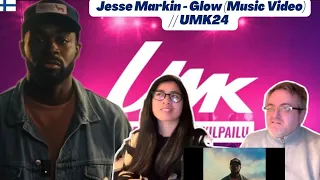 Jesse Markin - Glow (Music Video) // UMK24  |  🇩🇰REACTION