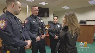 Officers save teen who went into cardiac arrest during basketball game