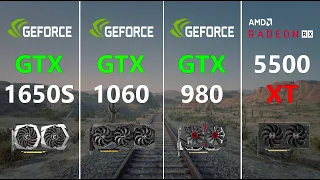 GTX 1650 SUPER vs GTX 1060 vs GTX 980 vs RX 5500 XT Test in 7 Games