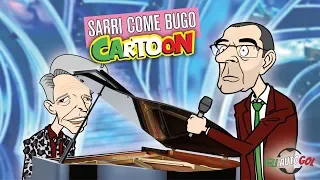 AUTOGOL CARTOON - SARRI come BUGO