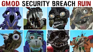 FNAF Security Breach RUIN in Gmod - All Jumpscares