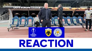 'We Saw The Game Through' - Brendan Rodgers | AEK Athens 1 Leicester City 2