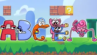 ALPHABET LORE but transformed from Rainbow Friends & Poppy Playtime Animation