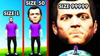 Growing WORLD'S BIGGEST HEAD In GTA 5