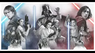 Star Wars EP 1 - 9 + Solo und Rogue One | Alle Trailer Deutsch