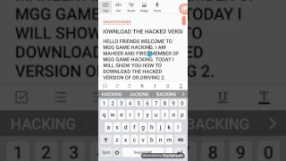 HOW TO DOWNLOAD THE HACKED VERSION OF DR DR.DRIVING 2