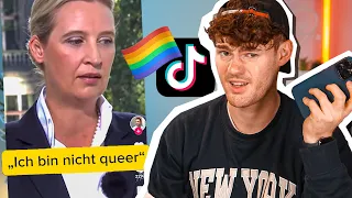 Ich (schwul) reagiere auf TikToks über Schwule (und Alice Weidel)