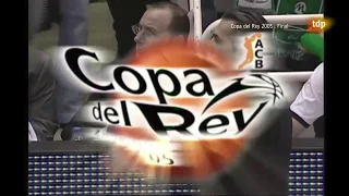 Final Copa del Rey de Baloncesto 2005 Unicaja Malaga Vs Real Madrid