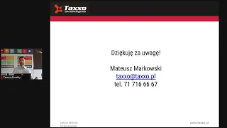 Webinarium - Komunikacja biura księgowego z klientami przez Taxxo