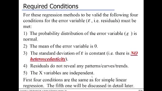 Lecture 24 - Multiple Linear Regression, Part 1