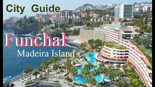 4K | FUNCHAL CITY, MADEIRA ISLAND | PORTUGAL | CITY GUIDE |visitmadeira.com | 2023