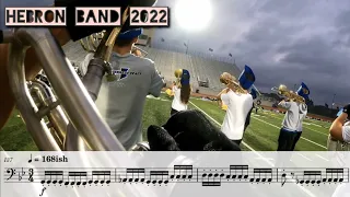 Hebron Band 2022 Tuba Transcription